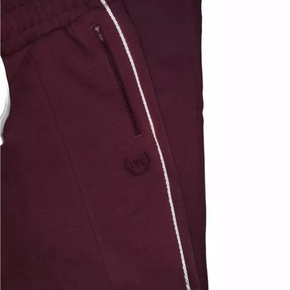 Puma X TMC Status Symbol Sweat Pants Nipsey Hussle NWT Men’s Burgundy/White - Picture 15 of 15
